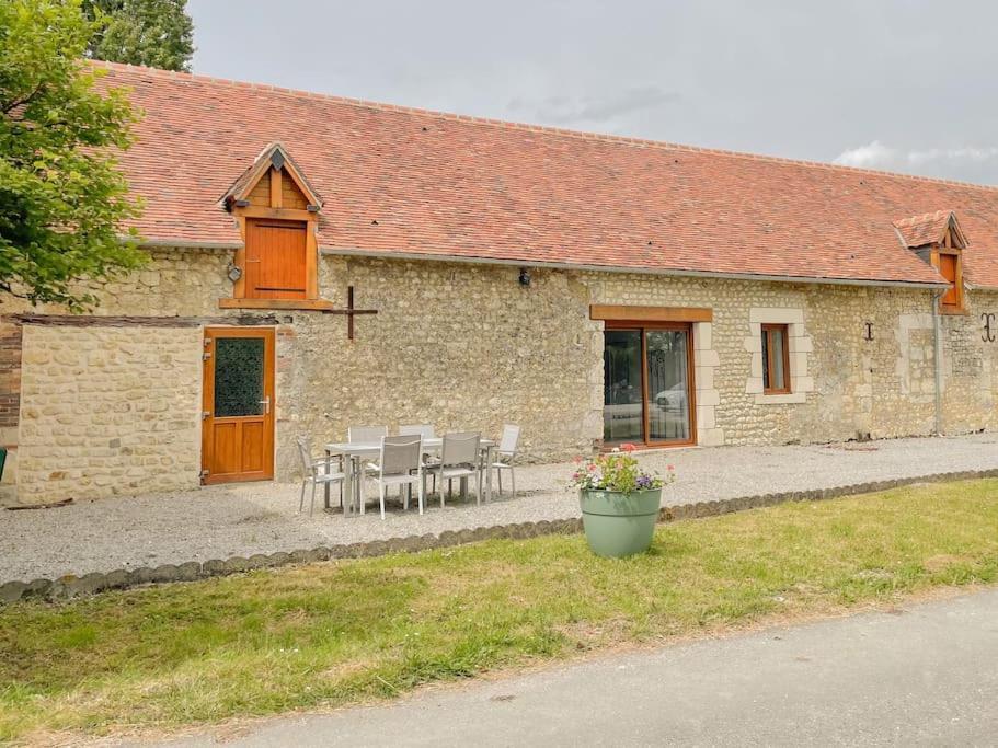 Maison De Campagne Paisible La Mesniere Buitenkant foto