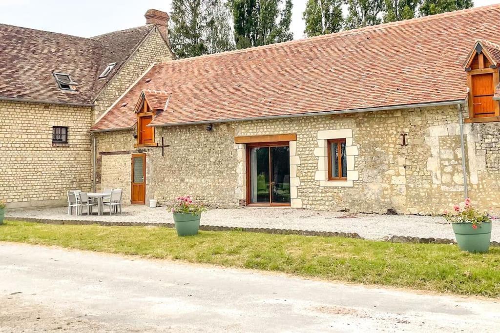 Maison De Campagne Paisible La Mesniere Buitenkant foto